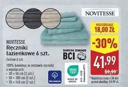 ALDI Ręczniki łazienkowe Novitesse oferta