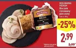 ALDI Boczek rolowany pieczony Wędliniarnia Premium oferta