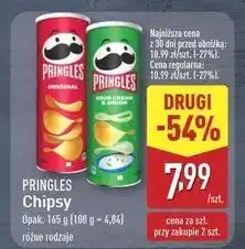 ALDI Chipsy sour cream-onion Pringles oferta