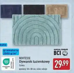 ALDI Dywanik łazienkowy 50 x 80 cm Novitesse oferta