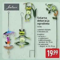 ALDI Dekoracja solarna do zawieszenia Belavi oferta