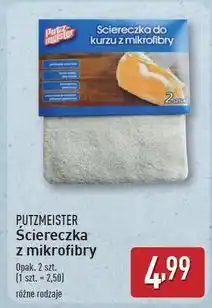 ALDI Ściereczki z mikrofibry do kurzu Putzmeister oferta