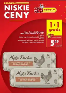 Biedronka Jaja kl .m Moja Kurka oferta