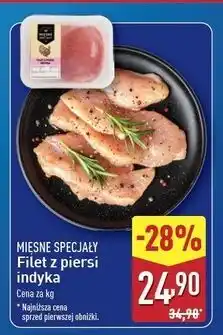 ALDI Sznycle z fileta piersi indyka Mięsne Specjały Zawsze Świeże (Aldi) oferta