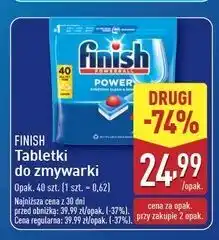 ALDI Tabletki do zmywarek lemon Finish Power Essential oferta