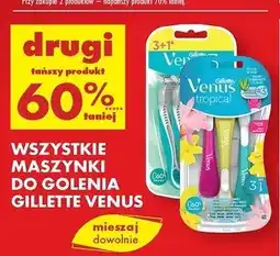 Biedronka Maszynki do golenia Gillette Venus 3 Sensitive oferta