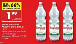 Biedronka Woda niegazowana Muszynianka oferta