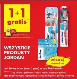 Biedronka Nić wykałaczka i czyścik do języka Jordan 3-In-1 Flosser oferta