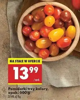 Biedronka Pomidory mix kolorów oferta