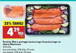 Biedronka Pstrąg tęczowo-łososiowy filet Marinero oferta