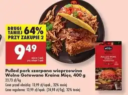 Biedronka Wieprzowina szarpana wolno gotowana Kraina Mięs oferta