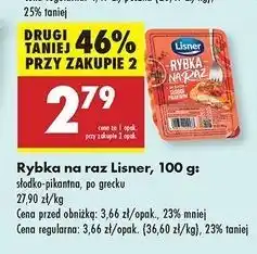 Biedronka Rybka po grecku Lisner Na Raz oferta