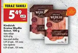 Biedronka Kindziuk z pieprzem Kraina Wędlin Select oferta