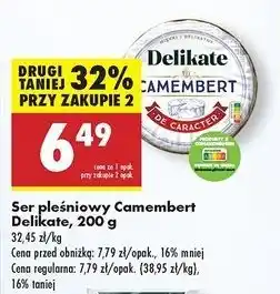 Biedronka Ser camembert Delikate oferta
