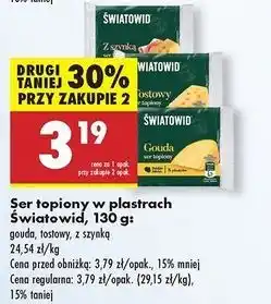 Biedronka Ser tost Światowid oferta