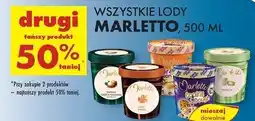 Biedronka Lody pistacja Marletto oferta