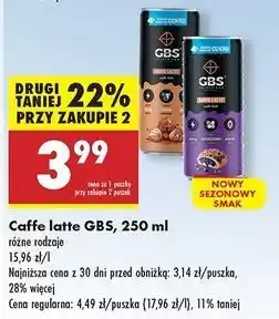 Biedronka Kawa o smaku jagodzianki Gbs oferta