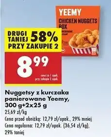 Biedronka Nuggetsy w panierce Yeemy oferta