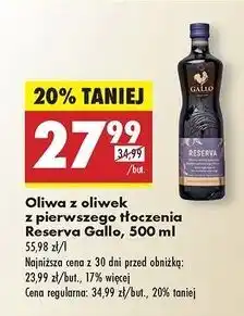 Biedronka Oliwa reserva Gallo oferta
