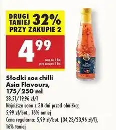 Biedronka Sos słodki chili Asia Flavours oferta