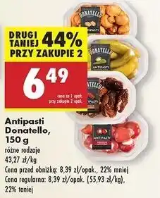 Biedronka Zielone papryczki nadziewane serkiem Donatello Antipasti oferta
