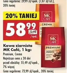 Biedronka Kawa Mk Cafe Crema oferta