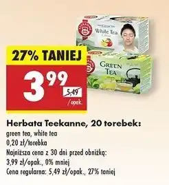 Biedronka Herbata lemon Teekanne Green Tea oferta