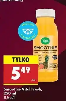 Biedronka Smoothie ananas mango jabłko Vital Fresh oferta