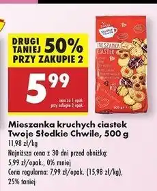 Biedronka Mieszanka kruchych ciastek Twoje Słodkie Chwile oferta