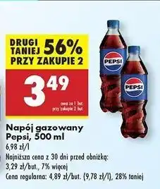 Biedronka Napój Pepsi oferta