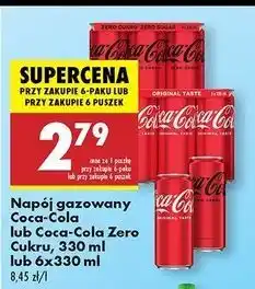 Biedronka Napój Coca-Cola Zero oferta