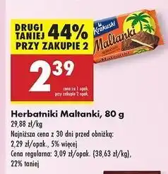 Biedronka Herbatniki Krakuski Maltanki oferta