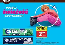 Biedronka Cukierki miętowe Orbit Mints oferta