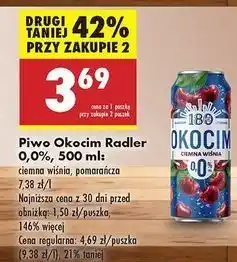 Biedronka Piwo Okocim Radler Pomarańcza Sycylijska Z Limonką 0% oferta