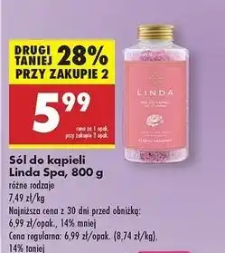 Biedronka Sól do kąpieki floral harmony Linda oferta