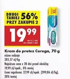 Biedronka Krem mocujący do protez Corega Extra Strong oferta