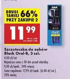 Biedronka Szczoteczka do zębów black medium Oral-B Allrounder oferta