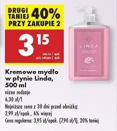 Biedronka Mydło w płynie floral harmony Linda oferta