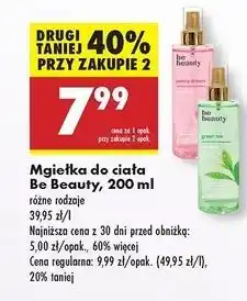 Biedronka Mgiełka do ciała peony dream Be Beauty Care oferta