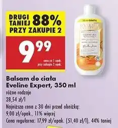 Biedronka Balsam do ciała ujędrniająco-nawilżający 3w1 Eveline Argan Oil oferta