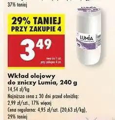 Biedronka Wkład olejowy do zniczy 240 g 96 h Lumia oferta