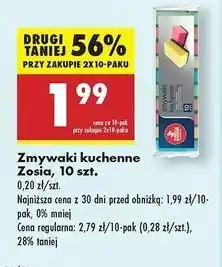 Biedronka Zmywak kuchenny Zosia Samosia oferta