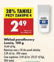 Biedronka Wkład parafinowy 48h 150 g Lumia oferta