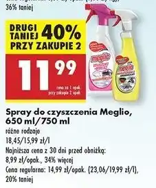 Biedronka Odtłuszczacz + wybielacz Meglio oferta