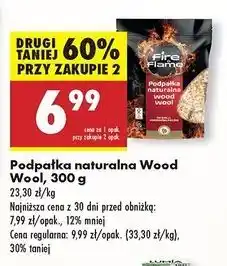 Biedronka Podpałka do grilla wełna drzewna Fire & Flame oferta