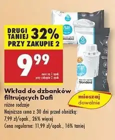 Biedronka Wkład filtrujący standard Dafi oferta