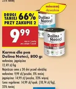 Biedronka Karma dla dorosłych psów bogata w wołowinę Dolina Noteci oferta
