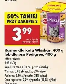 Biedronka Karma dla psa junior małe rasy z kurczakiem Pedigree oferta