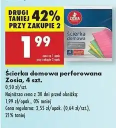 Biedronka Ściereczki domowe perforowane Zosia Samosia oferta