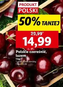 Lidl Czereśnie polska oferta